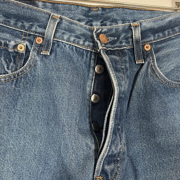 Vintage 1999 Levi's 501 xx Denim Jeans Special Edition 34x32* Button Fly - Picture 4 of 13